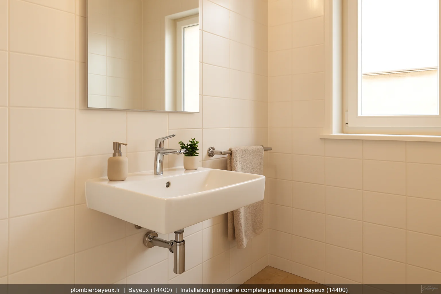 Installation plomberie complete par artisan a Bayeux (14400)